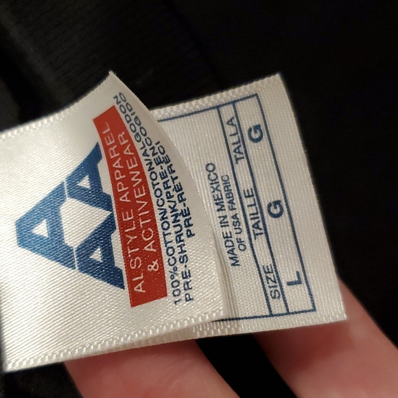 AC/DC "For Those About To Rock" short sleeve black graphic tee size Large - Picture 4 of 6